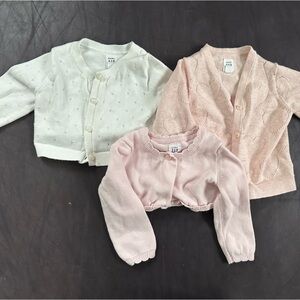 Set of 3 baby gap cardigans